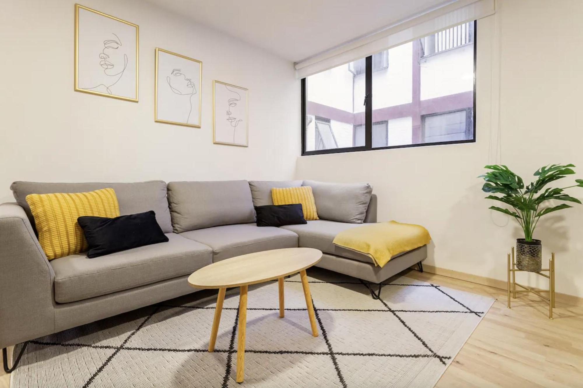 Bedroom With Private Bathroom In Roma Norte In Mexico City Ngoại thất bức ảnh